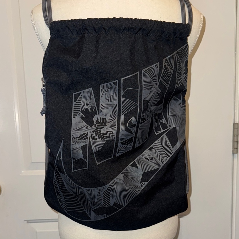 Nike Black Drawstring Bag